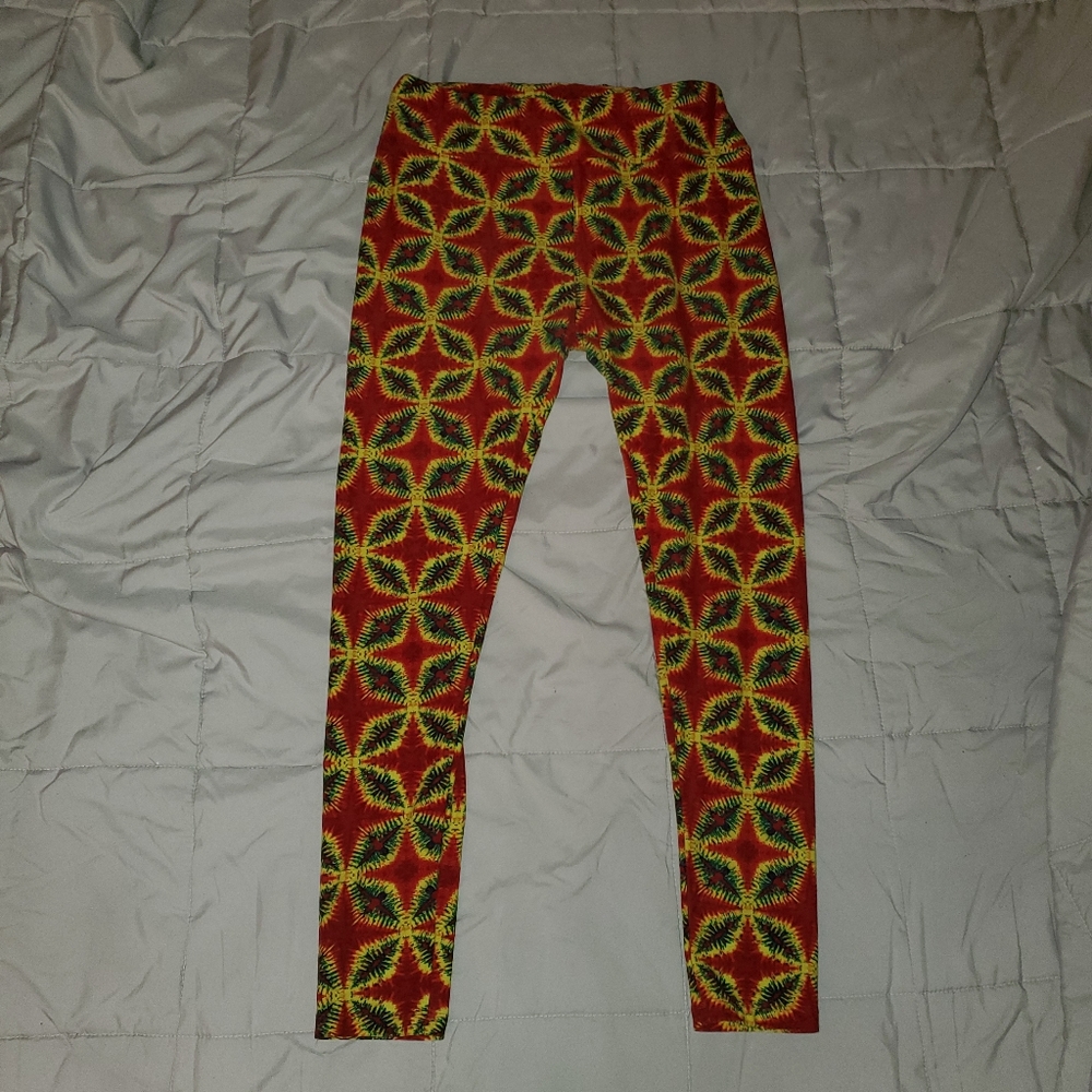 Lularoe rainbow tie dye pattern TC
